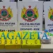 PM apreende 4 kg de maconha e pasta base de cocaína no Bairro Vitória