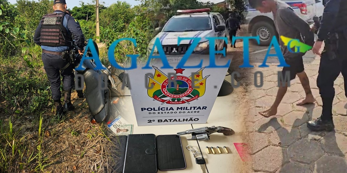 Polícia utiliza rastreador de celular e prende acusado de vários assaltos no Taquari