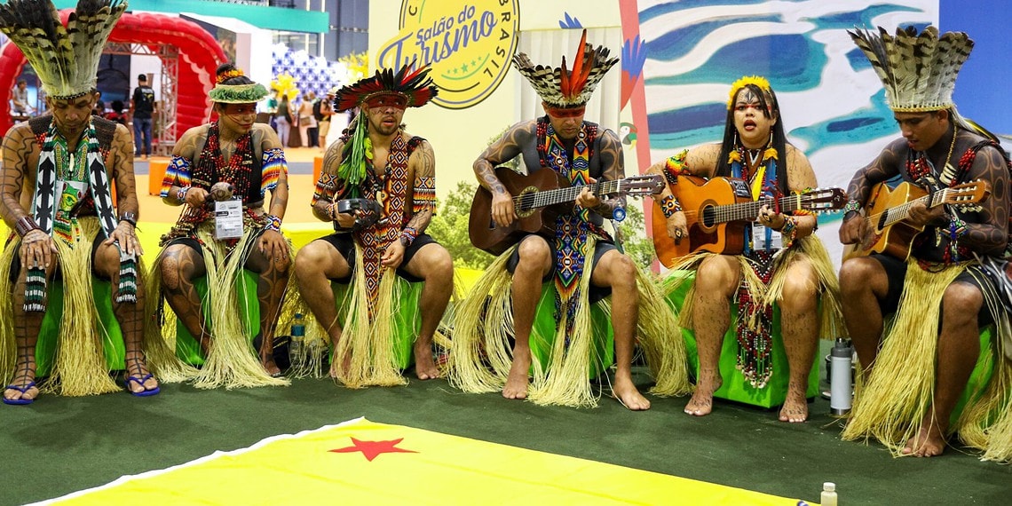 Festivais indígenas são destaque do Acre no Salão do Turismo no Rio de Janeiro