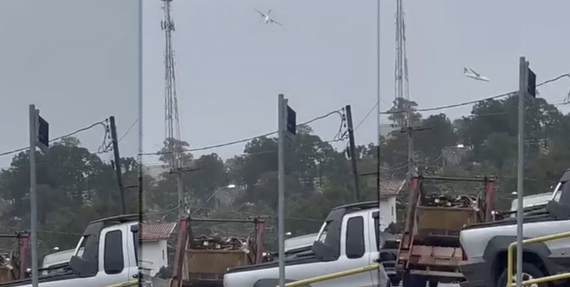 Avião com 62 pessoas cai em Vinhedo, no interior de São Paulo