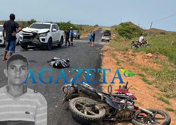 Motociclista morre ao colidir com caminhonete em estrada no interior do Acre