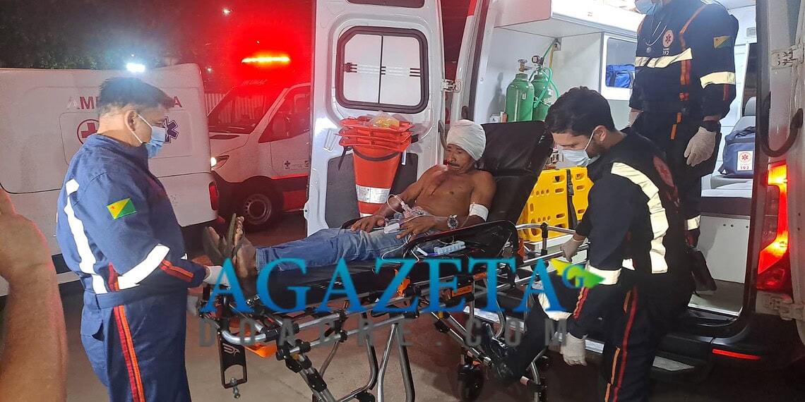 Homem é esfaqueado ao tentar defender irmã de agressão no interior do Acre