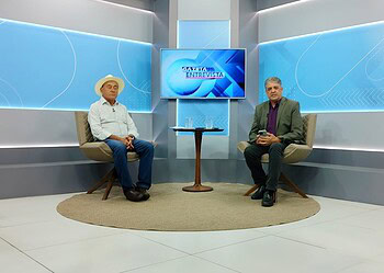No Gazeta Entrevista, Bocalom destaca obras feitas com recursos próprios e diz estar pronto para mais quatro anos de mandato 