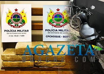 Após denúncia anônima, policia prende dois homens acusados de vender drogas em Feijó