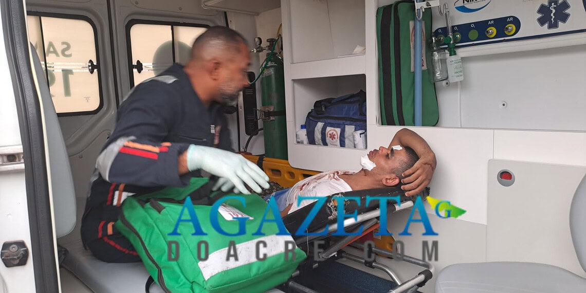 Motorista atropela deficiente físico e foge sem prestar socorro no bairro Placas