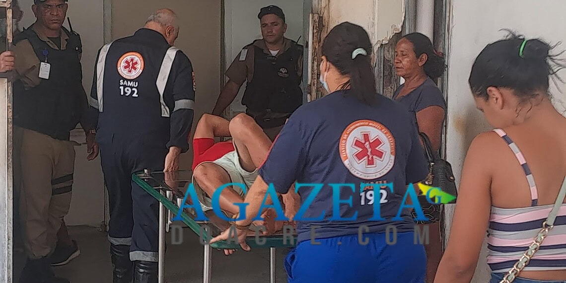 Homem tem coluna lesionada em acidente de trabalho no Bairro Santa Cruz