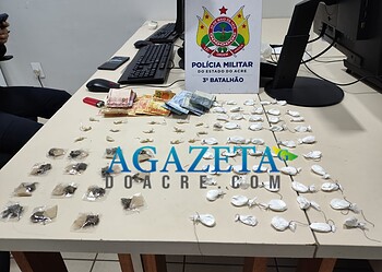 Homem é preso sob suspeita de tráfico de drogas no Eldorado
