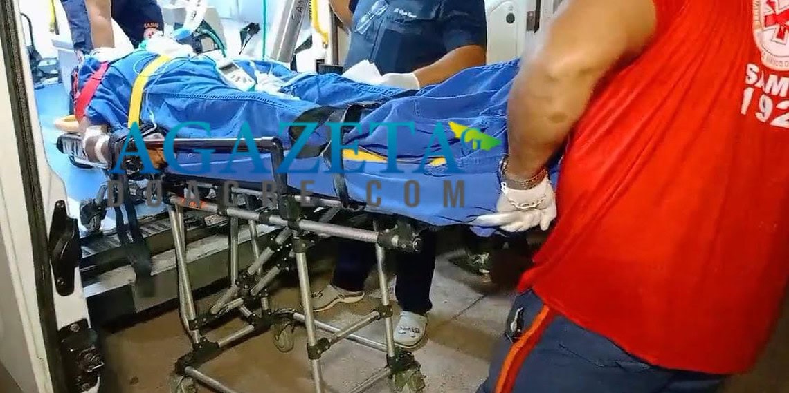 Colisão entre motocicletas deixa feridos na BR 364