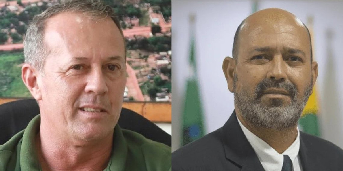 Olavinho e Staut - Fotos: Arquivo
