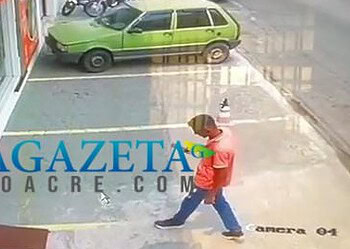 VÍDEO: criminoso se passa por cliente e assalta ótica em Rio Branco