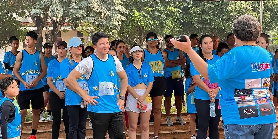 Jenilson Leite participa de corrida promovida pelo colégio Imaculada Conceição