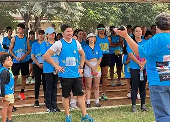 Jenilson Leite participa de corrida promovida pelo colégio Imaculada Conceição