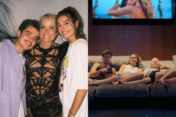 Xuxa, João e Sasha – Foto: Instagram... -