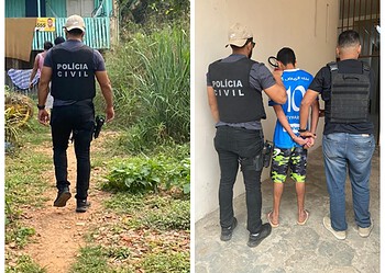 Os mandados de internação se referem a crimes distintos, incluindo homicídio, roubo, estupro de vulnerável e tentativa de homicídio, com cada suspeito respondendo por atos infracionais isolados. Fotos: cedida.
