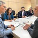 Presidente do Ieptec, Alírio Neto (direita), solicitou apoio do MEC para avanços no ensino profissional e tecnológico no estado. Foto: Dilma Tavares/Repac