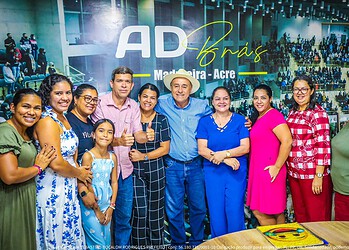 Bocalom recebe apoio da Igreja Assembleia de Deus Brás no Acre