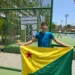 Para o tenista acreano, o torneio tem sido uma experiência incrível, mas também muito desafiadora. Foto: Cedida