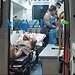 Trabalhador sofre acidente durante derrubada de árvore e tem traumatismo na face; vítima perdeu globo ocular