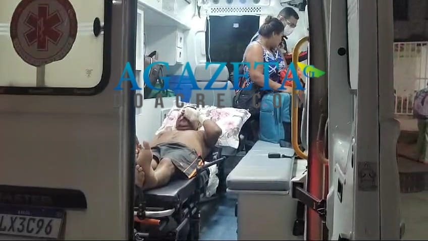 Trabalhador sofre acidente durante derrubada de árvore e tem traumatismo na face; vítima perdeu globo ocular