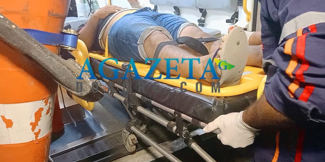 Motociclista sofre acidente em arena de manobras na estrada do Quixadá