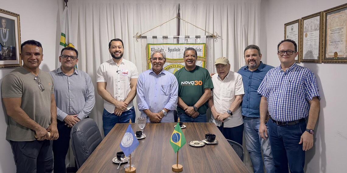 Jarude apresenta plano de governo a maçons e garante diálogo permanente com a instituição