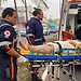 Motociclista sofre acidente enquanto ia a um posto de saúde; vítima teve traumatismo craniano leve