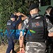 Homem perde a cabeça e atira em propriedade vizinha; obras no local trouxeram transtornos à comunidade, segundo testemunhas