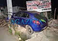 Homem tenta fugir após causar acidente de trânsito e é linchado por populares
