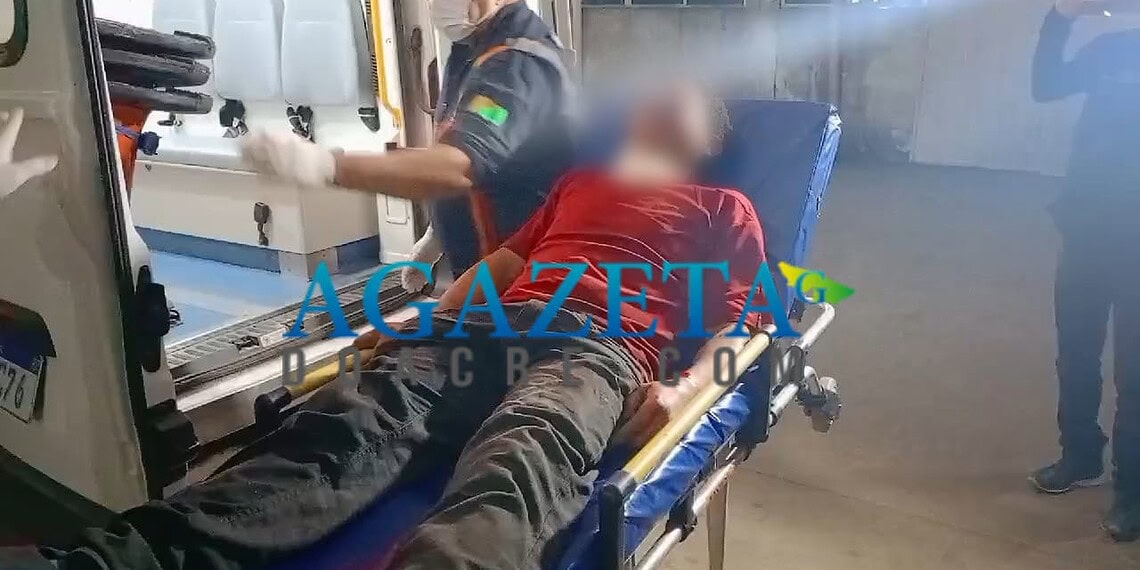 Homem é brutalmente espancando durante assalto no Recanto dos Buritis