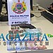 Força Tática da polícia prende membro de facção criminosa com arma roubada e drogas em Rio Branco