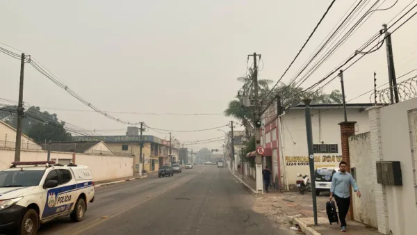 Rio Branco tem a 2ª pior qualidade do ar do Brasil em meio à disparada das queimadas