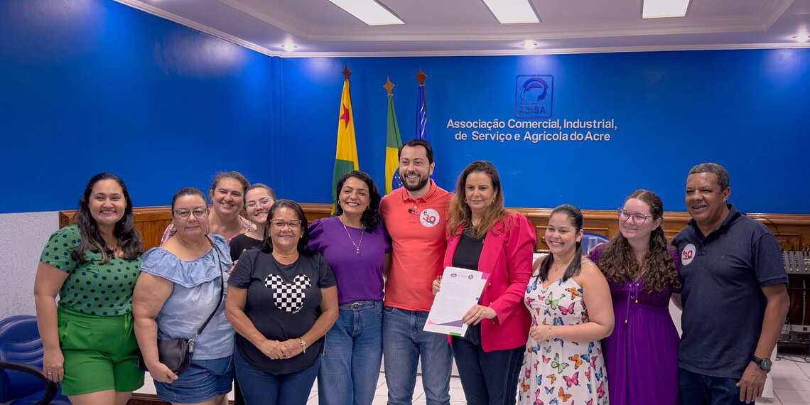Na Acisa, Jarude apresenta proposta para incentivo da economia em Rio Branco