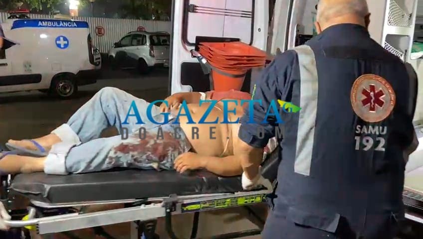 Colono fica ferido após arma disparar acidentalmente no interior do Acre