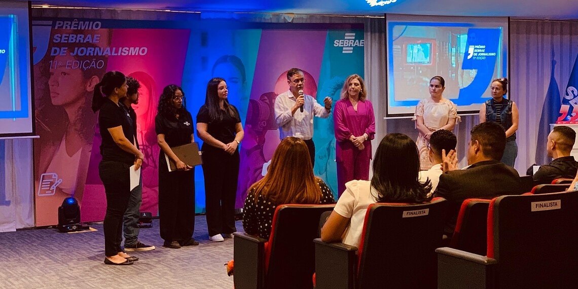 Sebrae no Acre consagra vencedores do prêmio de jornalismo