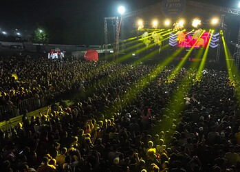 Nadson lotou arena de shows . Foto: Pedro Devani/Secom