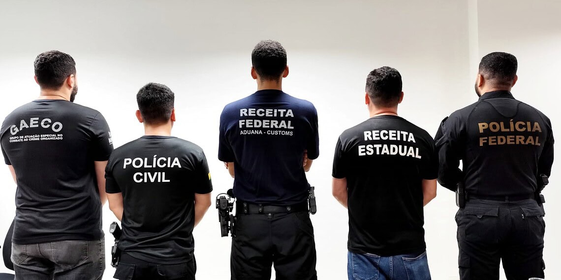 Ação conjunta entre Polícia Civil, Polícia Federal, MPAC, Receita Federal e Sefaz/AC desarticula rede de contrabando de cigarros em Rio Branco. Foto: cedida.