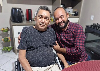 Demilton e o filho João Paulo (Foto: reprodução Instagram)