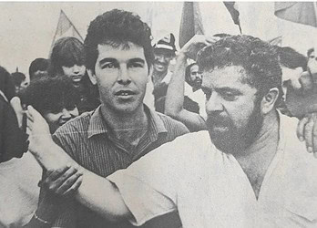 Jorge Viana e Lula, nos anos 90, no Acre (Foto: Reprodução Redes Sociais)