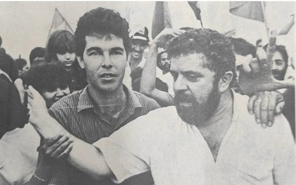 Jorge Viana e Lula, nos anos 90, no Acre (Foto: Reprodução Redes Sociais)