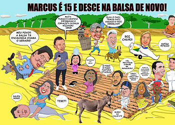 Balsa 2024: Marcus é 15 e desce na balsa de novo!
