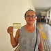 A aposentada Francisca Sônia já garantiu seu voto (Foto: Iryá Rodrigues)