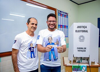 Cameli apoiou a candidatura a reeleição de Zequinha Lima (Foto: Agência de Notícias)