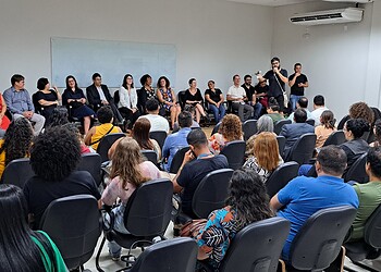 Abertura da oficinFoto: Maria Meirellesa no Acre (Foto: Maria Meirelles)