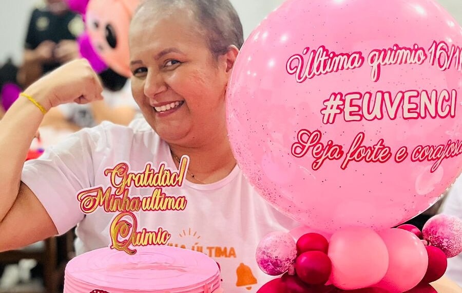 Naiara tinha 32 anos quando descobriu o câncer (Foto: Cedida)