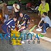 Ônibus invade contramão e atropela motociclista; vítima sofreu uma fratura exposta