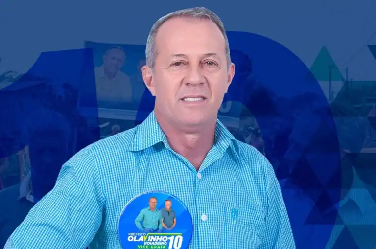 Olavinho Boiadeiro foi reeleito com mais 70% dos votos