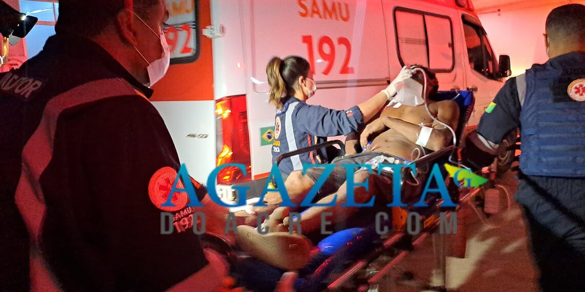 Homem é esfaqueado e fica em estado grave em Rio Branco