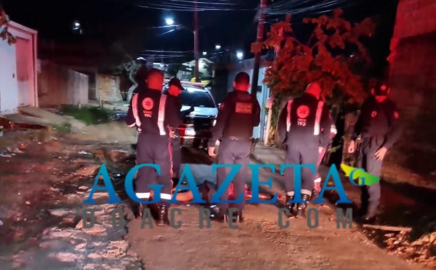 Homem é assassinado com golpes de arma branca e tijoladas em Rio Branco