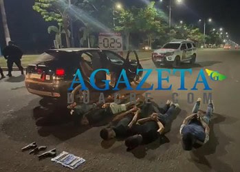 Quadrilha é desarticulada e cinco são presos por associação criminosa