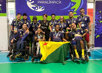 Delegação acreana conquista 28 medalhas nos Jogos Paralímpicos Universitários